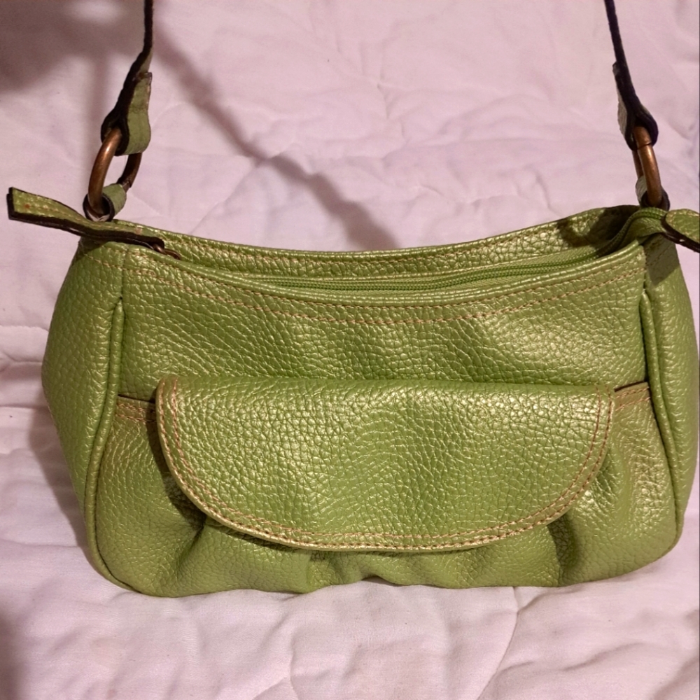 Mondani Lime Green shoulder bag
